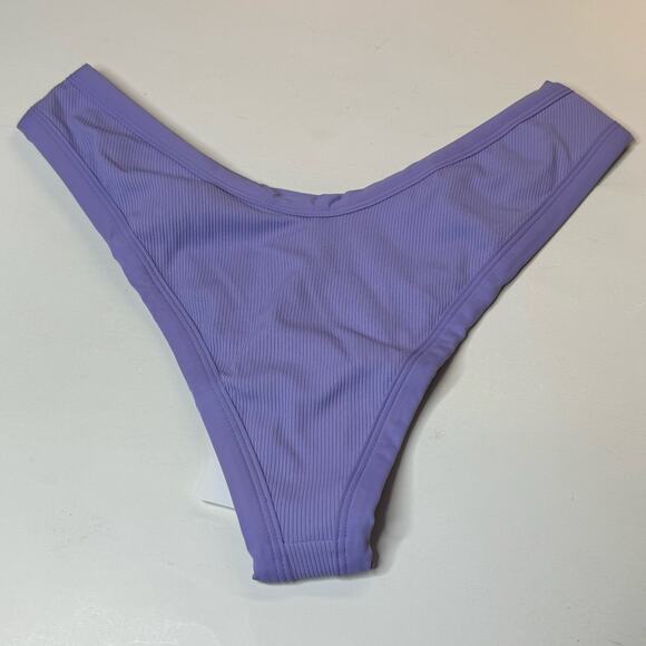 L*Space Ribbed Anna Bikini Bottom - Wisteria NWT Size XL - Picture 5 of 6